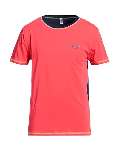 MOSCHINO T-shirt Coral 94% Cotton, 6% Elastane