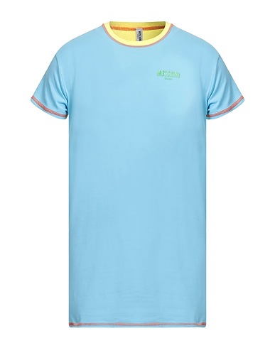 MOSCHINO T-shirt Celeste 94% Cotone, 6% Elastan