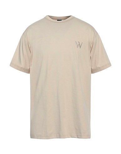WHY NOT BRAND T-shirt Beige 100% Cotton