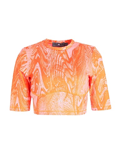 ADIDAS by STELLA McCARTNEY Crop top aSMC TNA P Crop      Salmon pink 79% Recycled polyester, 21% Recycled elastane