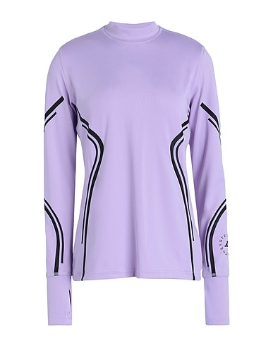 ADIDAS by STELLA McCARTNEY Athletic sweatshirts aSMC TPA LS  Lilac 73% Recycled polyester, 27% Elastane