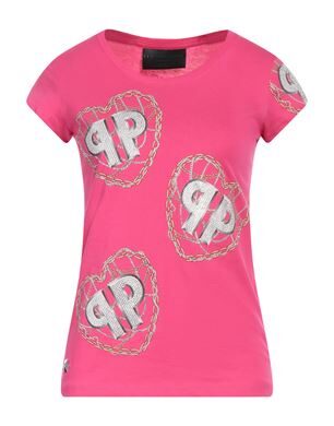 PHILIPP PLEIN Ｔシャツ フューシャ レディース