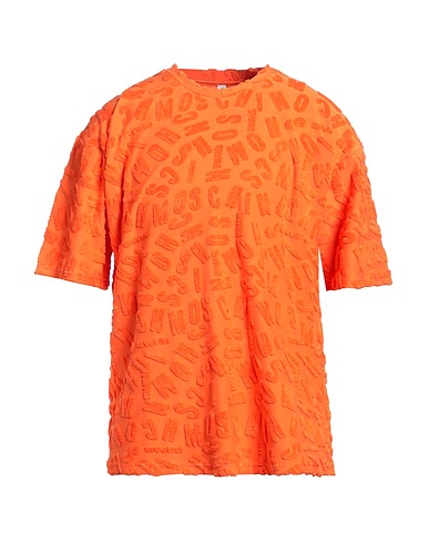 MOSCHINO T-shirt Πορτοκαλί 80% Βαμβάκι, 20% Πολυεστέρας