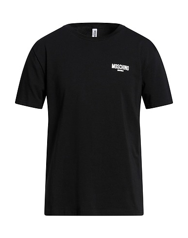 MOSCHINO T-shirt SWIM Black 94% Cotton, 6% Elastane