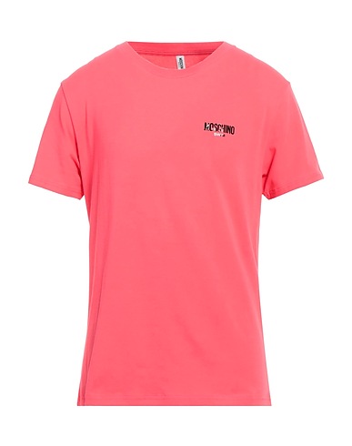 MOSCHINO T-shirt SWIM Coral 94% Cotton, 6% Elastane