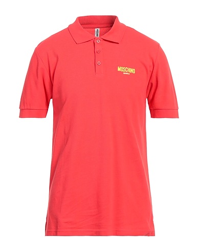 MOSCHINO Polo shirt SWIM Coral 100% Cotton