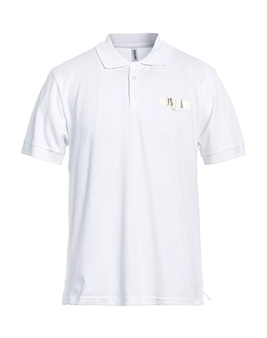 MOSCHINO Polo shirt SWIM White 100% Cotton