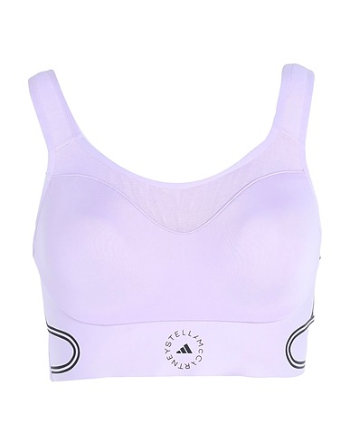 ADIDAS by STELLA McCARTNEY Athletic tops aSMC TPA BRA        Lilac 79% Recycled polyester, 21% Elastane
