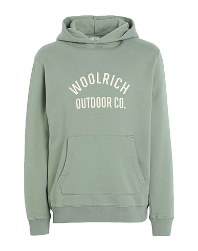 WOOLRICH Sweat-shirts ORGANIC COTTON SCRIPT HOODIE 
 100% Coton