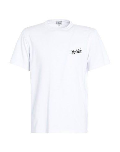WOOLRICH T-shirt PHOTOGRAPHIC TEE White 100% Cotton
