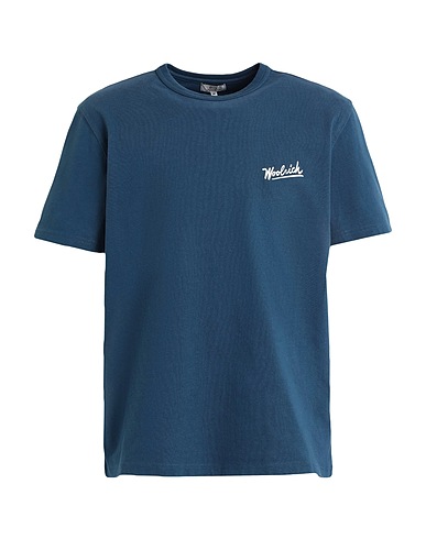 WOOLRICH T-shirt PHOTOGRAPHIC TEE Avio 100% Cotone