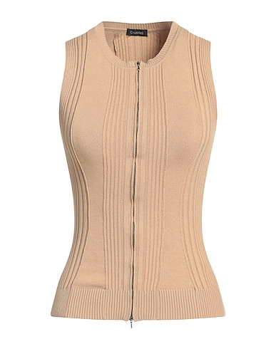 CRUCIANI Cardigan Sand 100% Cotton