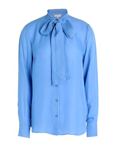 MICHAEL MICHAEL KORS Solid colour shirts & blouses 60% Viscose, 40% Silk