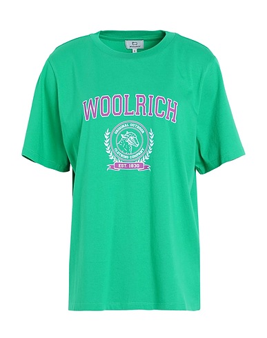 WOOLRICH T-Shirt WOOLRICH IVY T-SHIRT 
 Grün 100% Baumwolle