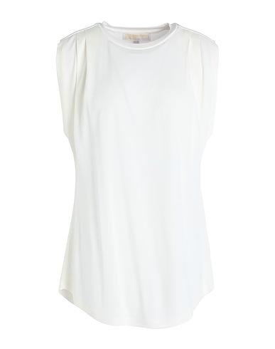 MICHAEL MICHAEL KORS Top White 93% Viscose, 7% Elastane