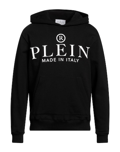 PHILIPP PLEIN Hooded track jacket 100% Cotton, Elastane