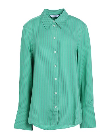 & OTHER STORIES Striped shirt Light green 65% Tencel™ Lyocell, 35% Viscose