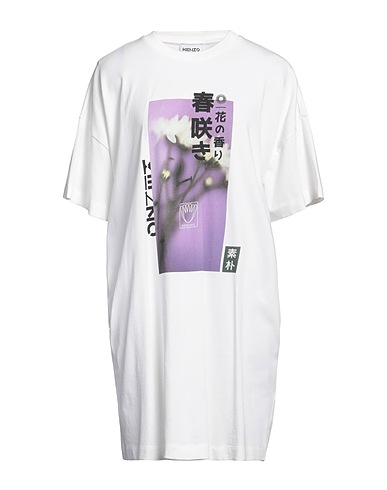 KENZO Short dress White 100% Cotton