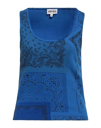 KENZO Top Blue 95% Cotton, 5% Elastane