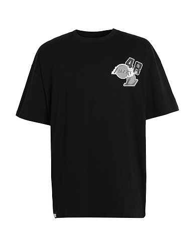 NEW ERA T-shirt NBA ARCH WRDMRK OS TEE LOSLAK  
 Black 100% Cotton