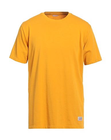 HOLUBAR Basic t-Shirt Ώχρα 100% Βαμβάκι
