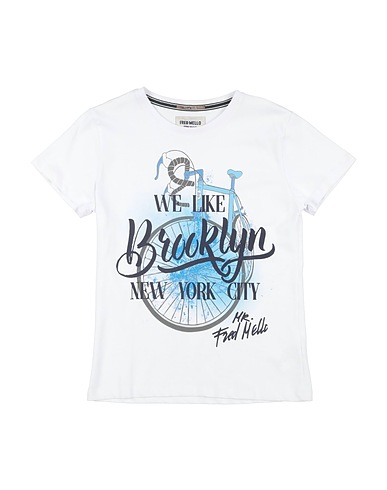 FRED MELLO T-shirt 100% Cotton