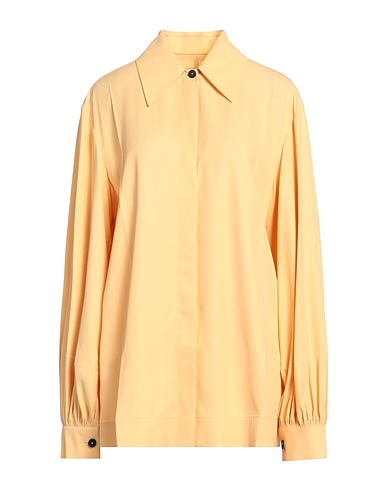 JIL SANDER Solid colour shirts & blouses Apricot 100% Viscose