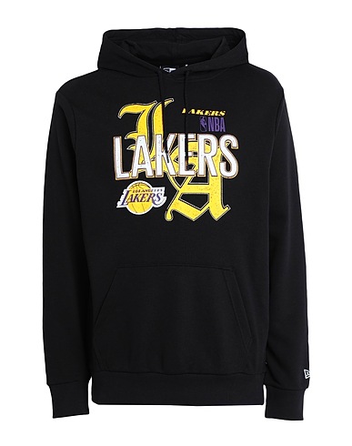 NEW ERA Hooded track jacket  NBA TEAM GRAPHIC HOODY LOSLAK  
 Black 80% Cotton, 20% Polyester
