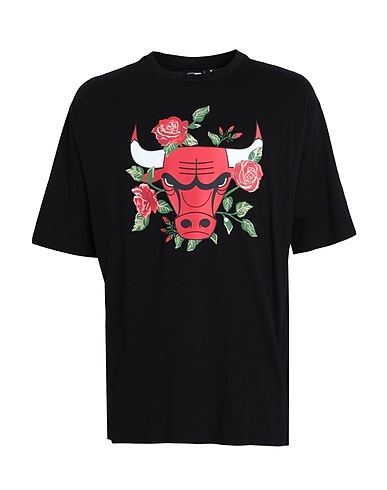 NEW ERA T-shirt NBA FLORAL GRPHC OS TEE CHIBUL   Black 100% Cotton