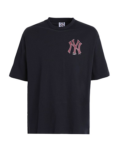 NEW ERA T-shirt MLB LARGE LOGO OS TEE NEYYANCO  
 Black 100% Cotton
