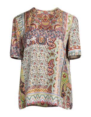 ETRO シルクトップス ライトグリーン レディース 89,800円