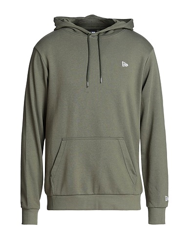 NEW ERA Activewear NE ESSENTIALS HOODY NEWERA  
 Military green 60% Cotton, 40% Polyester