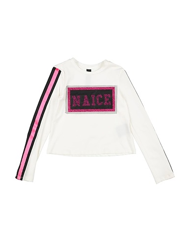 NAÏCE T-shirt White 94% Cotton, 6% Elastane
