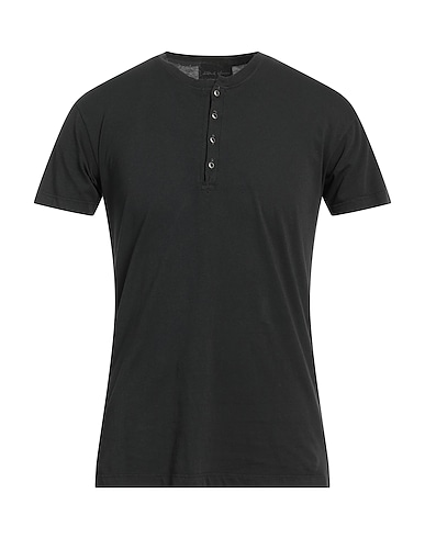 BL.11  BLOCK ELEVEN T-shirt Black 100% Cotton