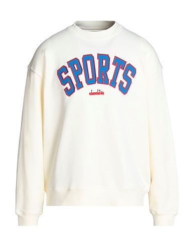 DIADORA Sweatshirt SWEATSHIRT CREW LEGACY  Ivory 35% Recycled cotton, 35% Cotton, 30% Polyester