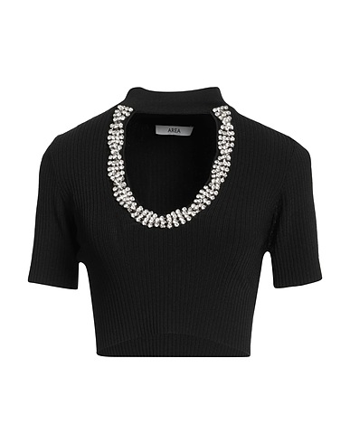 AREA Top Black 100% Viscose