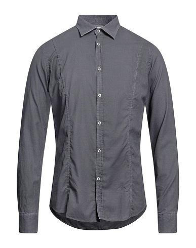 AGLINI Patterned shirt Grey 100% Cotton