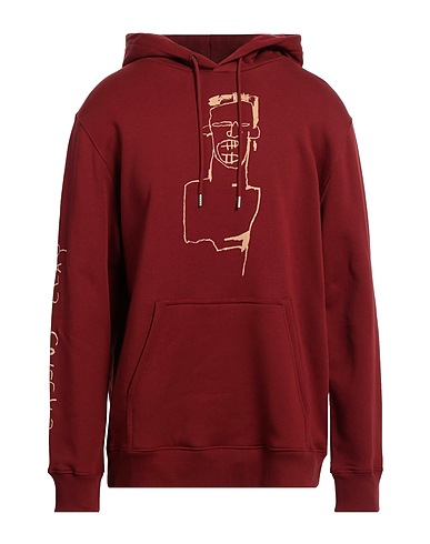 ÉTUDES STUDIO Hooded track jacket  Brick red 100% Organic cotton