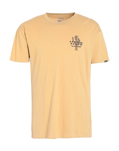VANS T-shirt ON THE ROAD OVERDYE SS TEE
 Sand 100% Cotton