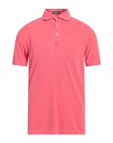 ROSSOPURO Polo shirt Coral 100% Cotton