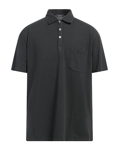 ROSSOPURO Polo shirt Lead 100% Cotton