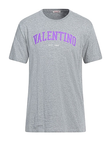 VALENTINO GARAVANI T-shirt Grey 100% Cotton