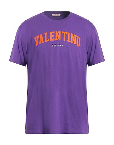 VALENTINO GARAVANI T-shirt VIOLA 100% Cotton