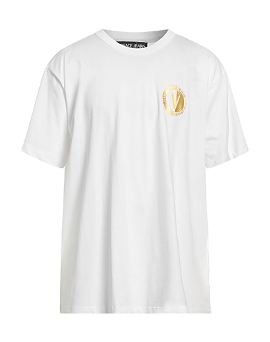 VERSACE JEANS COUTURE T-shirt White 100% Cotton