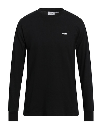 OBEY Basic T-Shirt Schwarz 100% Organische Baumwolle