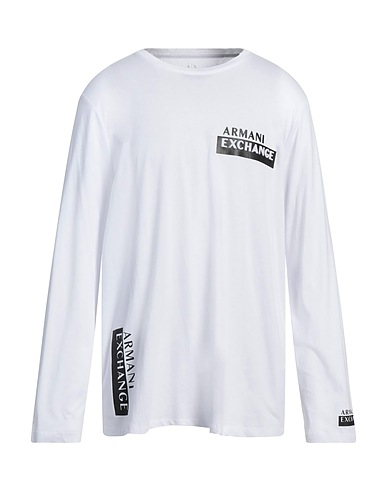 ARMANI EXCHANGE T-shirt White 100% Organic cotton