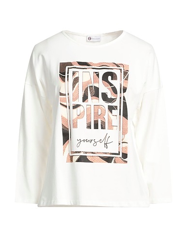 DIANA GALLESI T-shirt White 95% Cotton, 5% Elastane