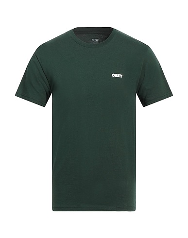 OBEY T-Shirt Dunkelgrün 100% Baumwolle