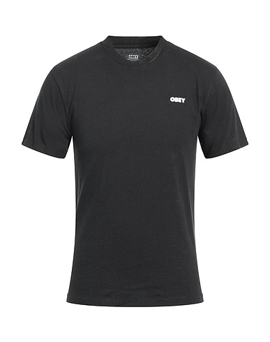 OBEY T-shirt Black 100% Cotton