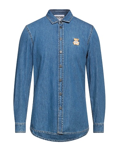 MOSCHINO Denim shirt COUTURE Blue 100% Cotton